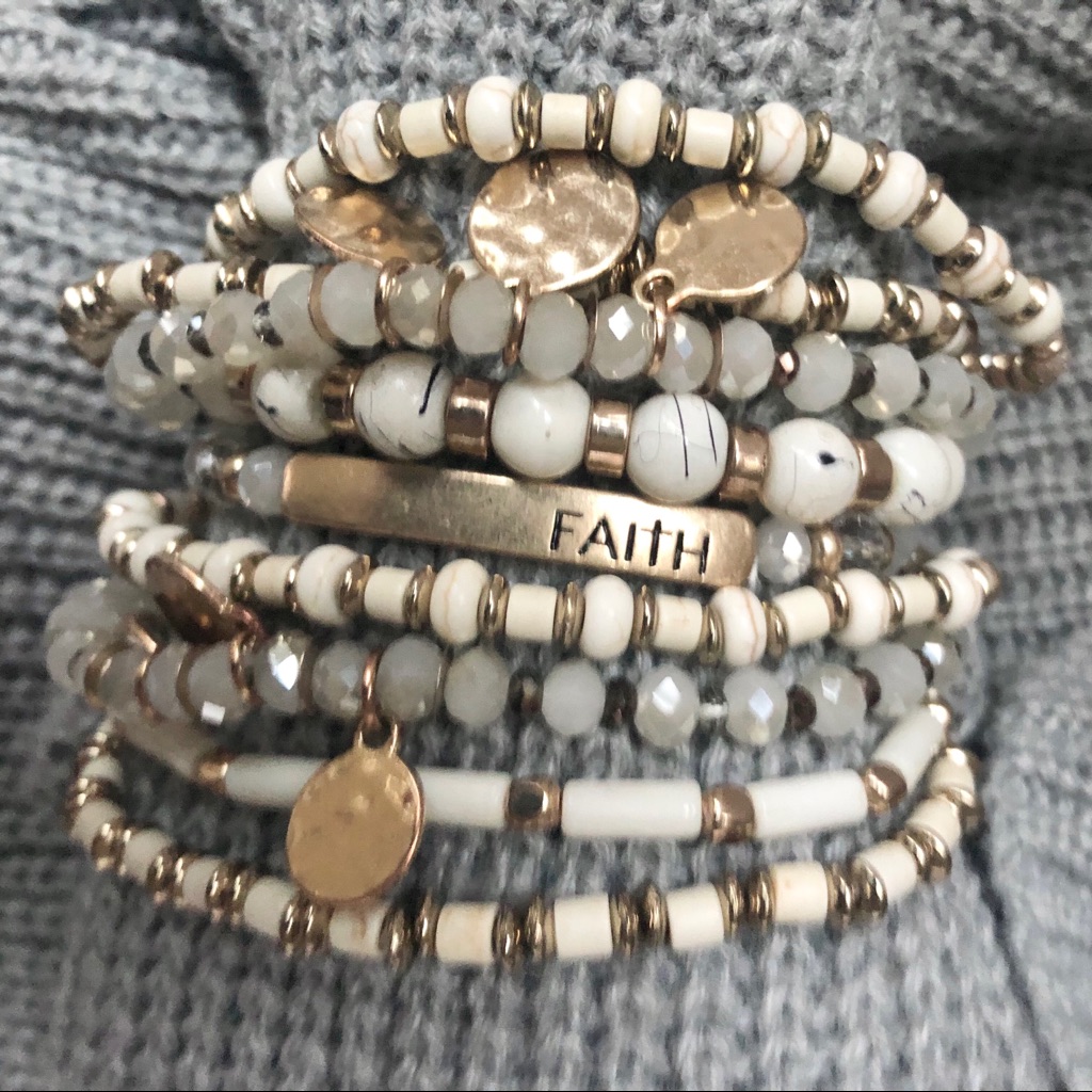 Boho Beaded Bracelet Stack